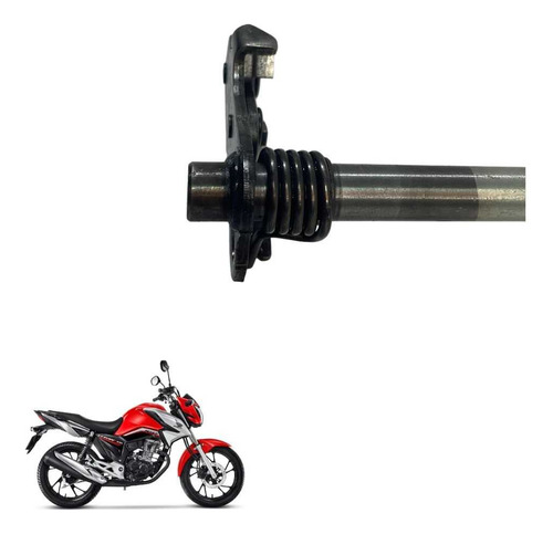 Eixo Seletor Marcha Honda Cg 160 16/24 Original -3006 3