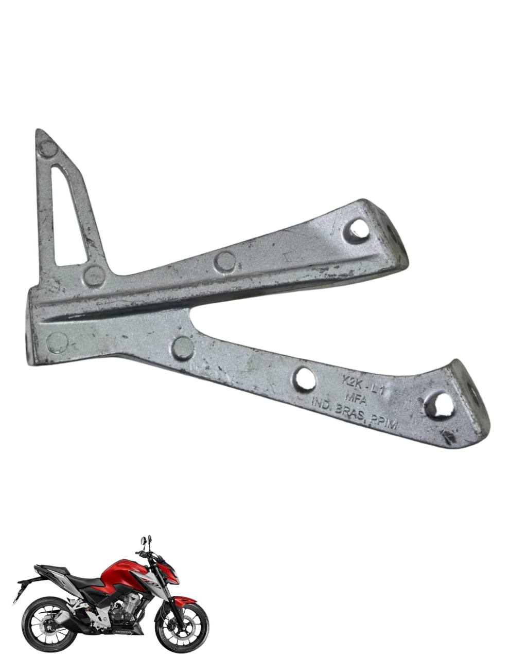 Suporte Pedaleira Esquerda Cb 300 F 2023 2025 9195