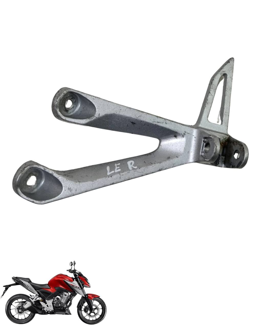 Suporte Pedaleira Esquerda Cb 300 F 2023 2025 9195