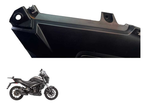 Carenagem Lateral Esquerda Bajaj  Dominar 400 2025  -2731 Preto 2