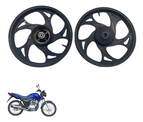 Par Rodas Liga Leve Honda Fan 125 2009  4917 Original