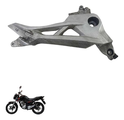Suporte Da Pedaleira Direita Cg 160 Fan 2020 8358 Cinza