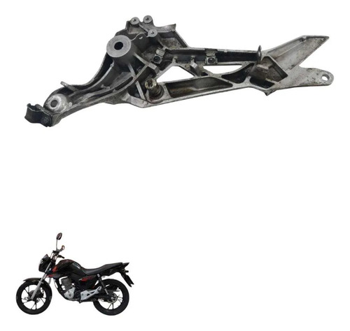 Suporte Da Pedaleira Direita Cg 160 Fan 2020 8358 Cinza 3