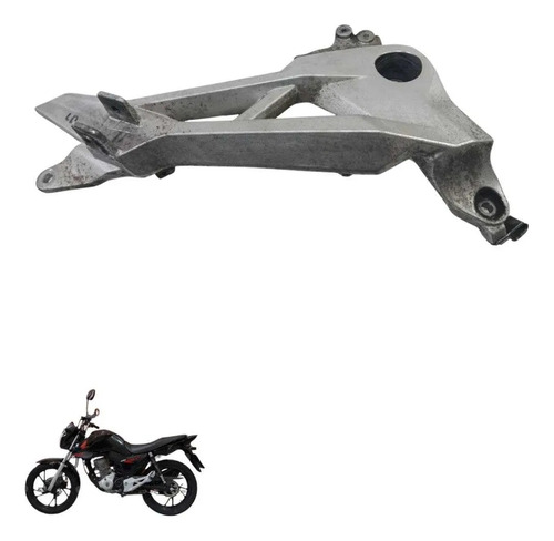 Suporte Da Pedaleira Direita Cg 160 Fan 2020 8358 Cinza 4