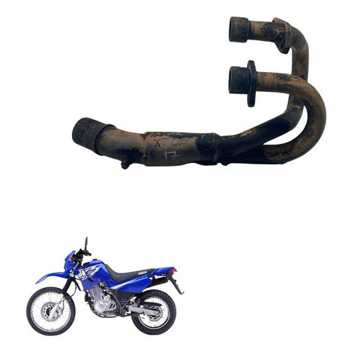 Curva Escapamento Yamaha Xt 600 2005 7173 3