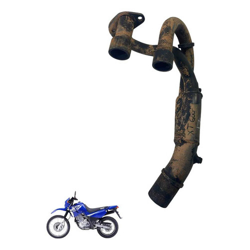 Curva Escapamento Yamaha Xt 600 2005 7173 4