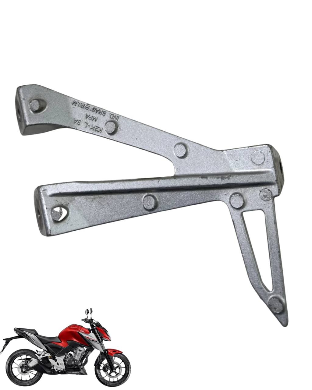 Suporte Pedaleira Esquerda Cb 300 F 2023 2025 9196 3