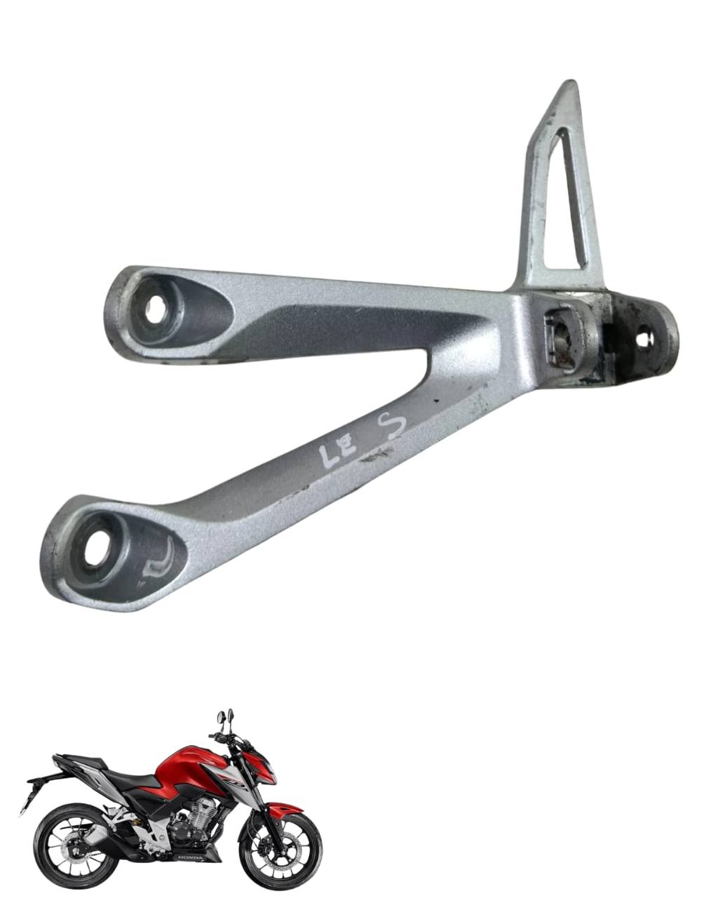 Suporte Pedaleira Esquerda Cb 300 F 2023 2025 9196