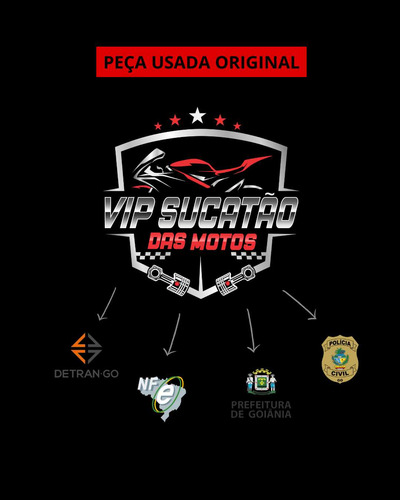 Cilindro Com Pistão Yamaha Neo 125 2017 a 2024 Original -1303 2