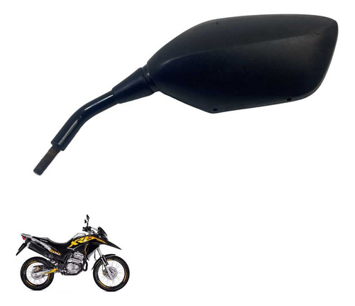 Espelho Retrovisor Esquerdo Honda Xre 300 Original  -3410 4