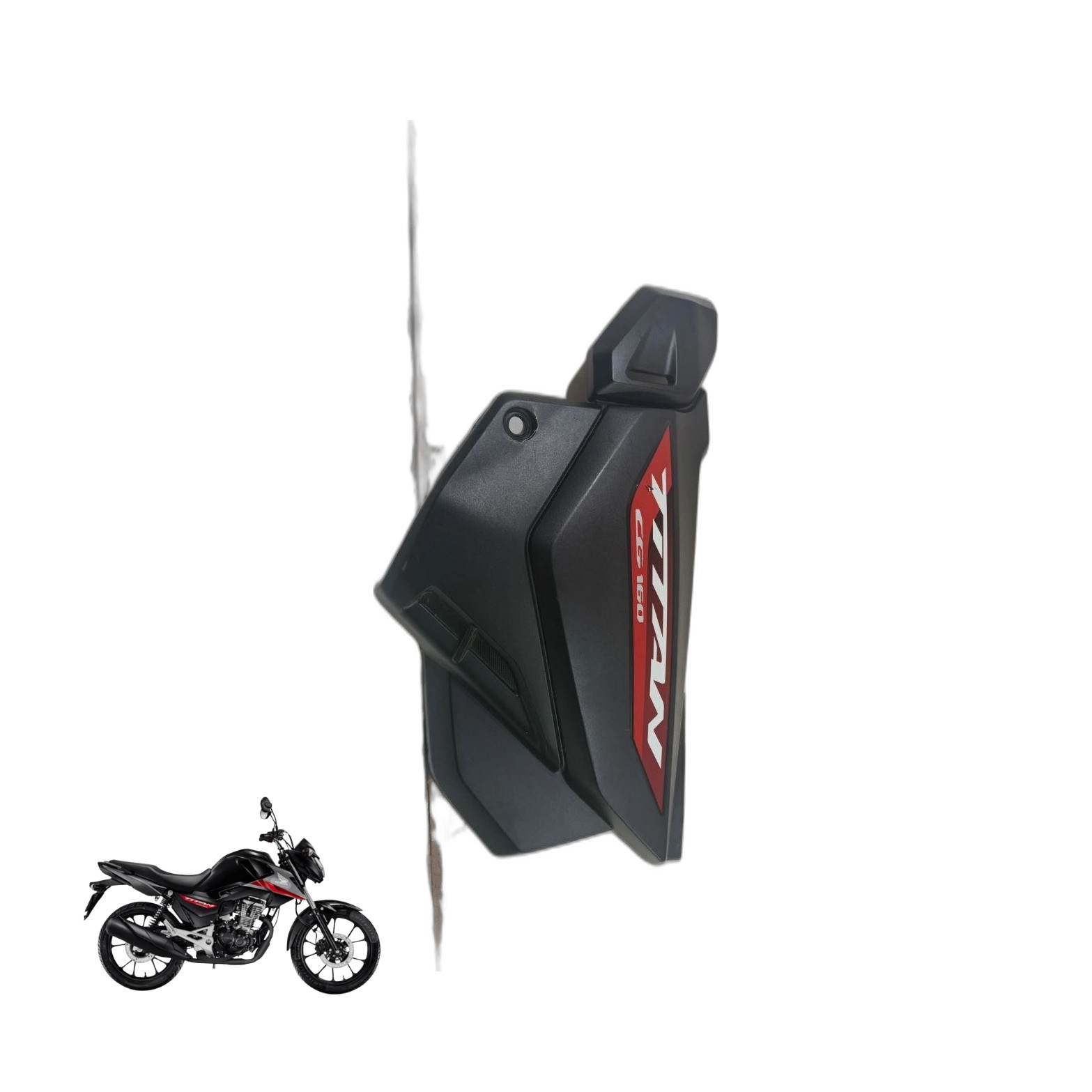 Carenagem Tampa Lateral direita Cg 160 Fan 2025 10050