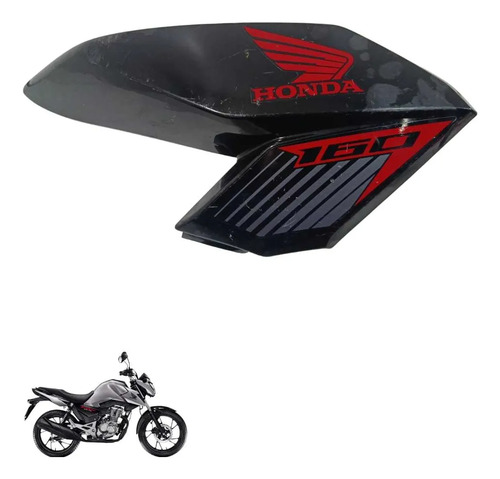 Aba Tanque Direito Honda Cg 160 Fan 2020/2021 5306 Original