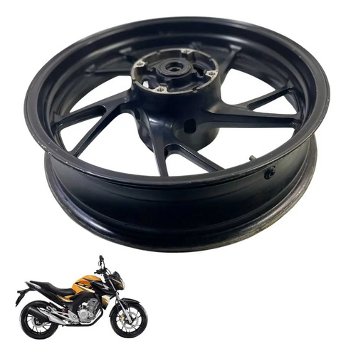 Roda Traseira Honda CB Twister 250 2020 Original -1519 5
