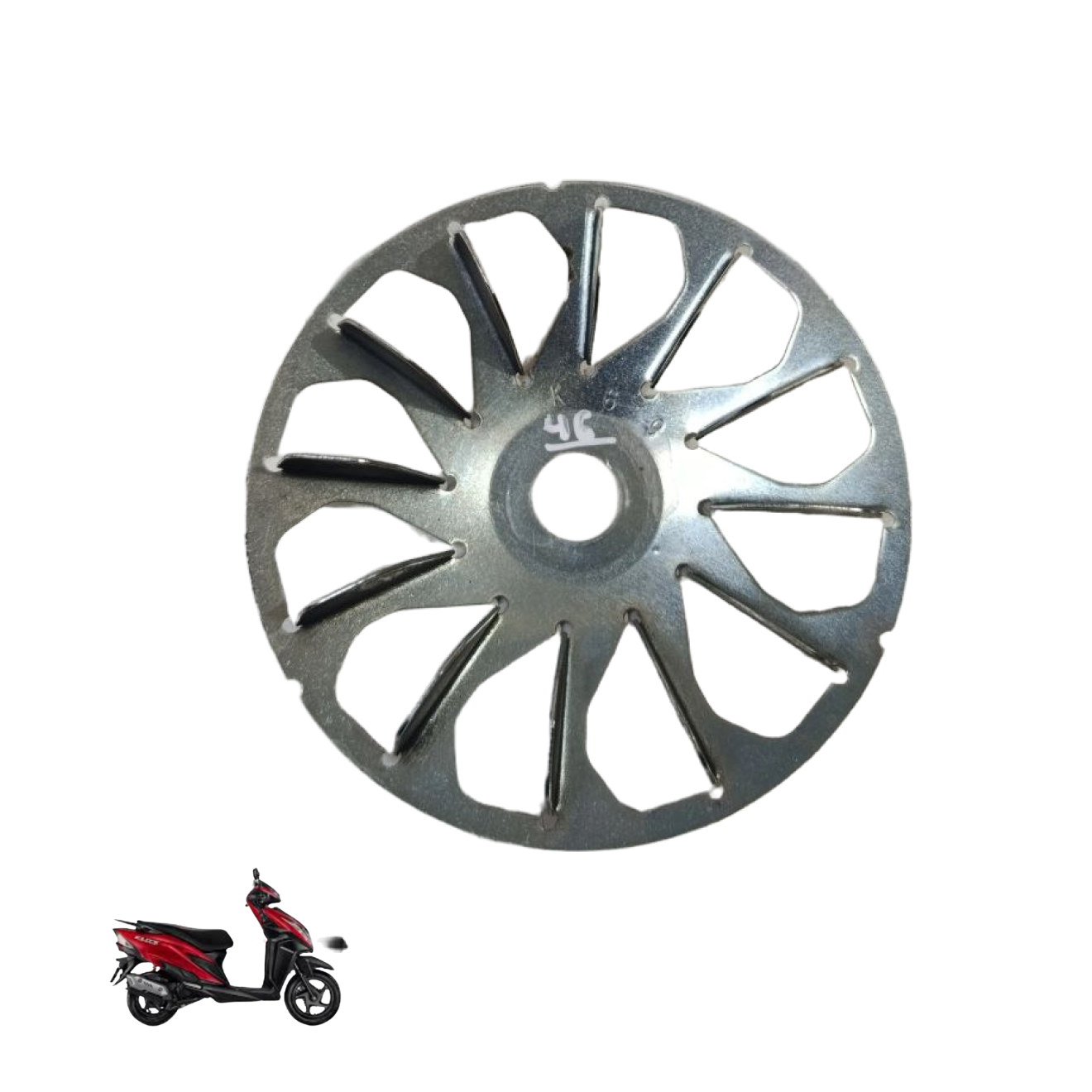 Ventoinha flange elite 125 2023/2025 13690
