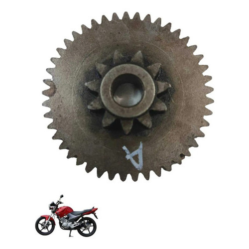 Engrenagem Redução Partida Yamaha Ybr 125 2000 2004 6287