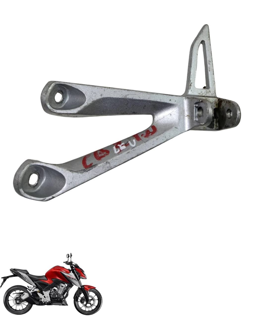 Suporte Pedaleira Esquerda Cb 300 F 2023 2025 9198