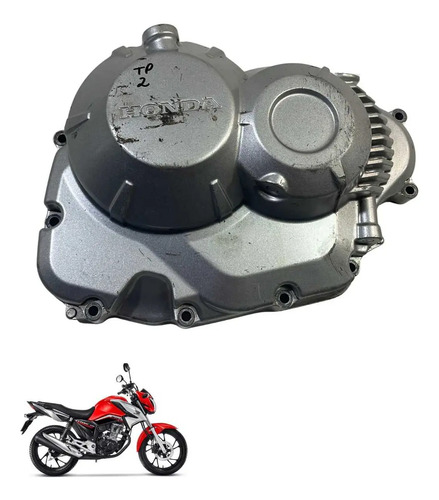 Tampa Embreagem Honda Cg 160 Titan Fan Start Original -3034