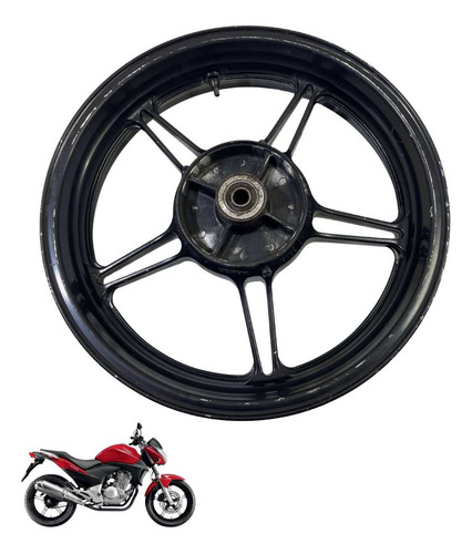 Roda Traseira Honda Cb 300 Original -1521 3