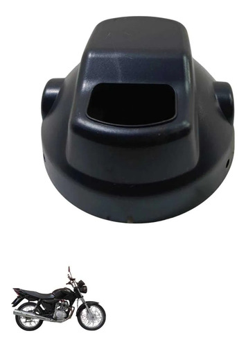 Carcaça Farol Honda Cg 150 2004 2008 5959 Preto