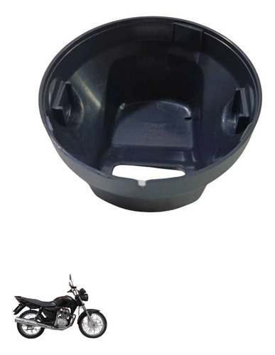 Carcaça Farol Honda Cg 150 2004 2008 5959 Preto 4