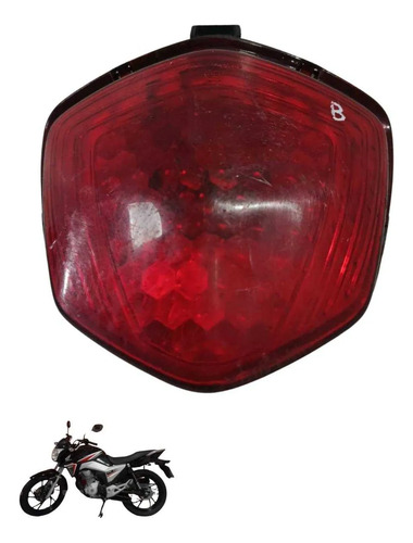 Lanterna Traseira Honda Cg 160 Start 2014 2023 7394 2