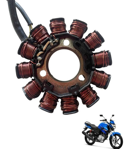 Estator Yamaha Fazer 150 2013 Á 2022 / Factor 150 2016 (Usado)