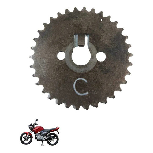 Engrenagem Comando Yamaha Ybr 125 2000 2004 6281 2