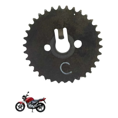 Engrenagem Comando Yamaha Ybr 125 2000 2004 6281 3