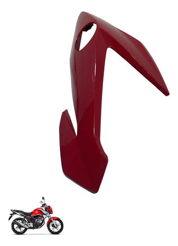 Bananinha Direita Farol Titan 160 2021 Vermelha  -3590 3