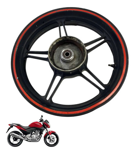 Roda Traseira Honda CB 300 Original -1524 3