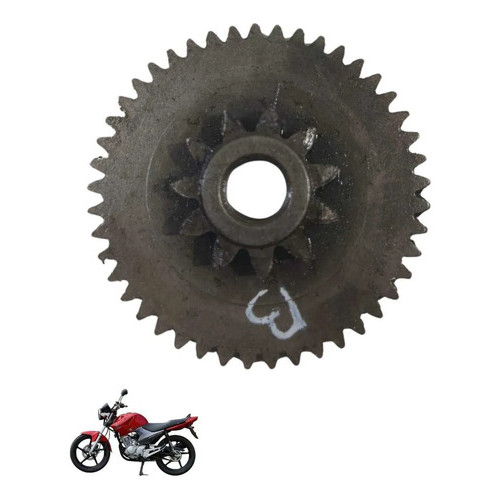 Engrenagem Redução Partida Yamaha Ybr 125 2000 2004 6288 4