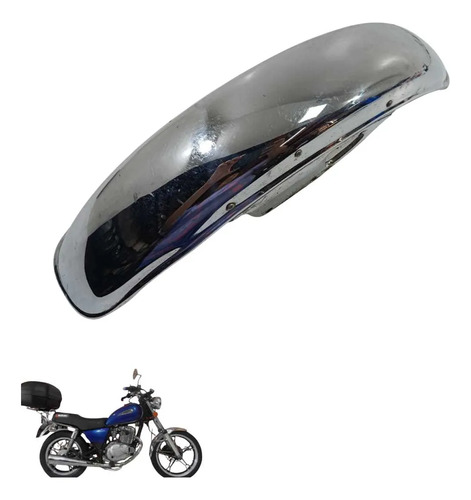 Paralama Dianteiro  Suzuki Intruder 125 2008 4792 Dianteira Esquerda