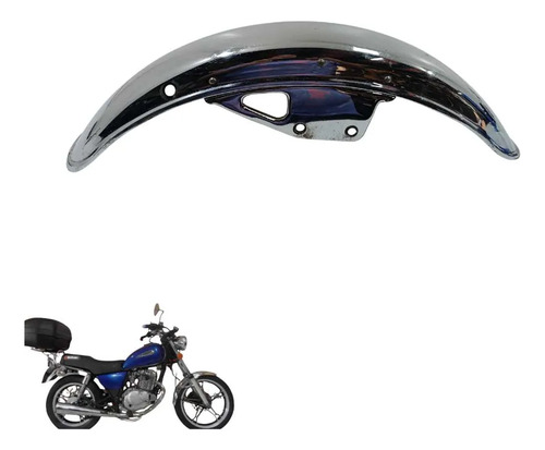 Paralama Dianteiro  Suzuki Intruder 125 2008 4792 Dianteira Esquerda 2