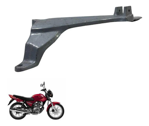 Bacalhau Traseiro Esquerda Honda Titan 150 2016 Paralelo Cinza 2