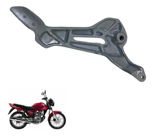 Bacalhau Traseiro Esquerda Honda Titan 150 2016 Paralelo Cinza 4