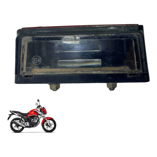 Luz Placa Honda Cg 160 2016 6856 5