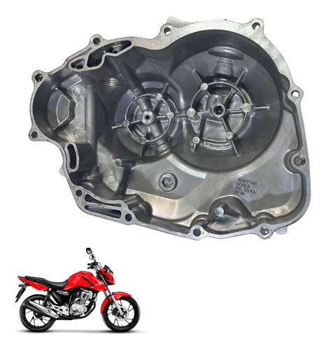 Tampa Embreagem Honda Cg 160 Original Cinza  -4397 2