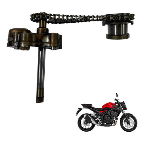 Bomba De Oleo E Engrenagem Cb 500f Honda Original Usado -664 7