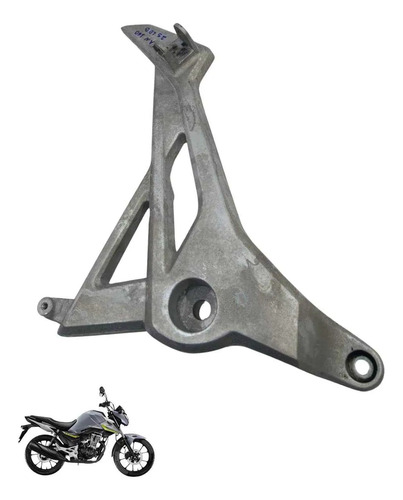 Pedaleira Traseira Esquerda Cg Honda Titan 160 2025 7634 3