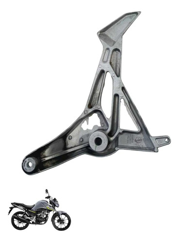 Pedaleira Traseira Esquerda Cg Honda Titan 160 2025 7634 4