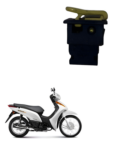 Botão Buzina Honda Biz 100 2014 Original -1223