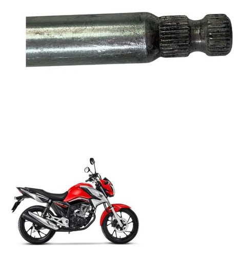 Eixo Seletor Marcha Honda Cg 160 16/24 Original   -2999 2