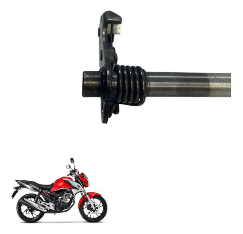 Eixo Seletor Marcha Honda Cg 160 16/24 Original   -2999 3