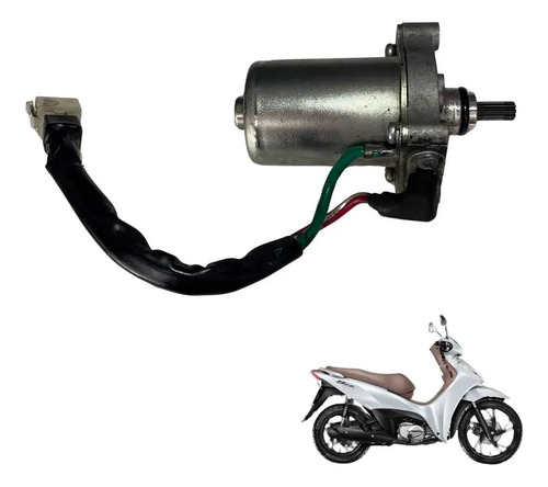 Motor de partida biz 125 2025 usado original
