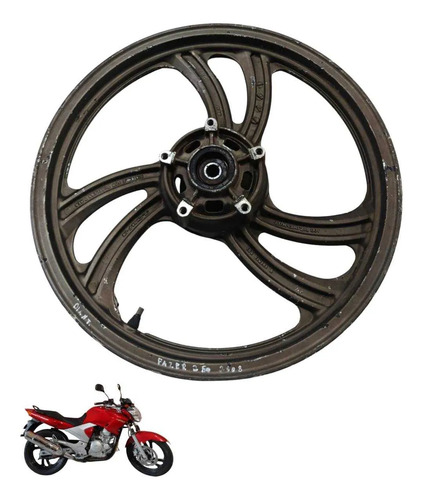 Roda Dianteira Yamaha Fazer 250 2008 7381