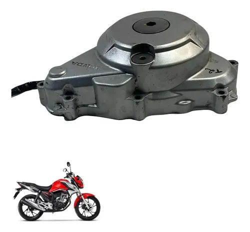 Tampa Estator Honda Cg 160 Fan Titan Cargo Start Prata -3297 Prata 2