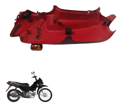 Tampa Lateral Esquerda Honda Pop 100 2007 2012 5894 2