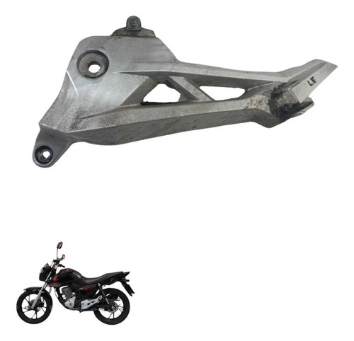 Suporte Pedaleira Esquerda Cg 160 Fan 2020 8359 Cinza 2