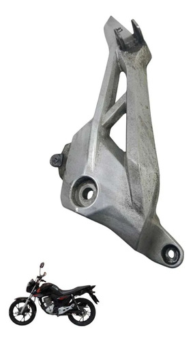 Suporte Pedaleira Esquerda Cg 160 Fan 2020 8359 Cinza 3