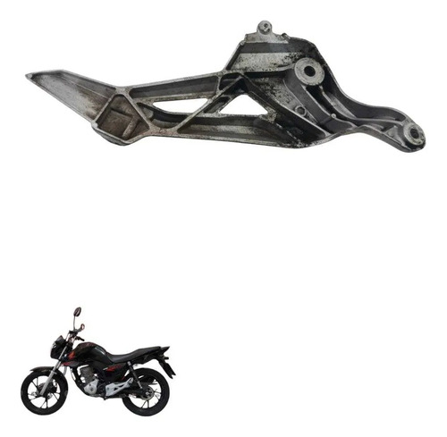 Suporte Pedaleira Esquerda Cg 160 Fan 2020 8359 Cinza 4